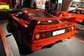 Ferrari F40 alettone posteriore al Museo Ferrari Maranello