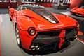 Ferrari LaFerrari retrotreno sport cars esposta al Museo Ferrari Maranello