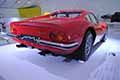 Ferrari Dino 246 GT red posteriore supercar al MEF di Modena 2021