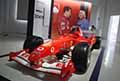 Monoposto Ferrari F2003 GA dedicata a Gianni Agnelli guidata da Michael Schumacher all´Officina Meccanica di Alfredo Ferrari al Museo Ferrari di Modena