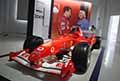 Monoposto Ferrari F2003 GA dedicata a Gianni Agnelli guidata da Michael Schumacher allOfficina Meccanica di Alfredo Ferrari al Museo Ferrari di Modena