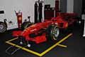 Monoposto Ferrari al pit stop esposta al Museo Ferrari Maranello 2021