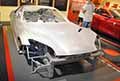 Tlaio e scocca della carrozzeria della Ferrari 812 Superfast al Museo Ferrari Maranello