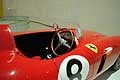 Ferrari 750 Monza dettaglio volante esposta al Museo Ferrari di Modena