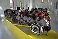 Motori Turbo Ferrari esposti al Museo Motori Ferrari di Modena