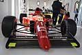 Officina Alfredo Ferrari di Modena con la monoposto Formula 1 Ferrari F1-90 del 1990