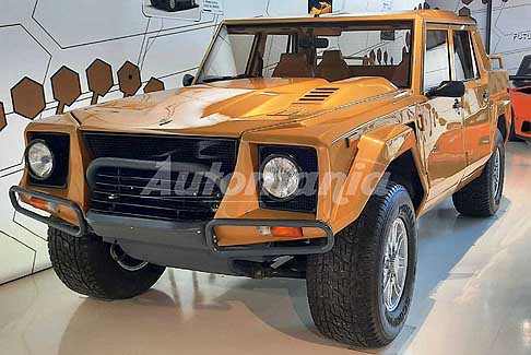 Lamborghini - Lamborghini LM 002 fuoristrada Pick-Up al Mudetec 2020 al Museo Lamborghini