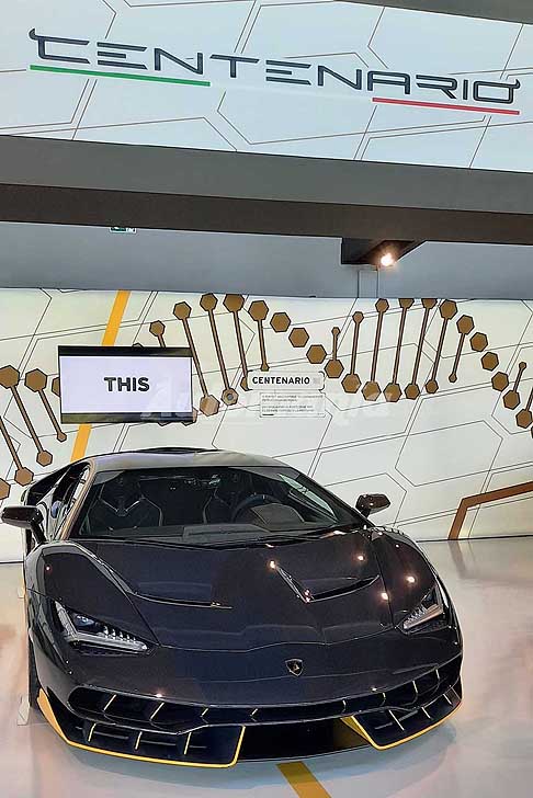 Lamborghini - Lamborghini Centenario dalla fondazione. Un capolavoro di perfezzione per Celebrare Ferrucio Lamborghini al Museo Lamborghini 2020/ A perfect masterpiece to Commemorate Ferruccio Lamborghini