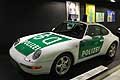 Porsche 911 Carrera coupe della Polizia al Museo Porsche di Stoccarda