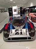 Racing cars Martini Team Racing al Museo Porsche di Stoccarda