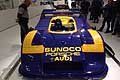 Sunoco Porsche Audi racing car al Museo Porsche di Stoccarda