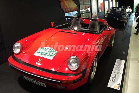 Porsche - Porsche 911 Carrera 3.2 spyder al Museo Porsche di Stoccarda