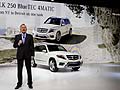 Dr Joachim Schmidt, Executive Vice President di Mercedes-Benz Cars. World premiere Mercedes-Benz GLK 250 al Salone di News York 2012