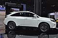 Lexus RX FSport vista laterale a New York Autoshow 2012