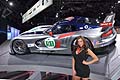 Dodge SRT Viper Race Car hostess al New York Auto Show 2012