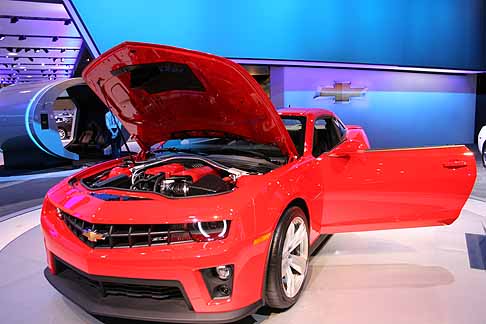 Chevrolet - chevrolet camaro sotto il cofano
