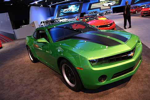 Chevrolet - chevrolet camaro verde