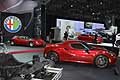 Alfa Romeo panoramica stand al Salone di New York 2015