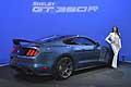 Ford Shelby GT 350R hostess at the New York Auto Show 2015