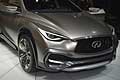 Infiniti QX30 concept dettaglio anteriore al New York Auto Show 2015