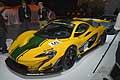 McLaren P1 GTR supercar sportiva al New York Auto Show 2015