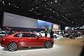 Panoramica vetture stand Jaguar al New York Auto Show 2015