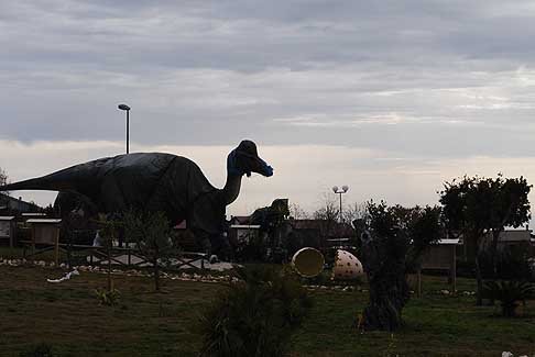 Padre Pio - Parco dei Dinosauri a San Marco in Lamis, Foggia