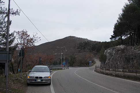 Padre Pio - SS272 croce monte Celano a San Marco in Lamis