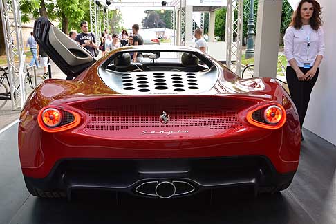 Parco Valentino - Ferrari Sergio Pinifarina celebra gli 85 anni del Marchi al Parco Valentino di Torino