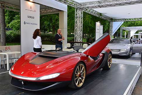 Parco Valentino - Ferrari Sergio Pinifarina e il prototipo Pininfarina Cambiano