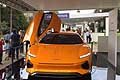 Italdesign GT Zero supercar al Parco del Valentino, Salone dellAuto di Torino 2016