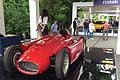 Lancia D50 auto da gara storica al Parco del Valentino 2016