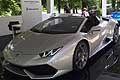 Lamborghini Huracan esporta al Parco Valentino, Salone dellAuto Torino 2016