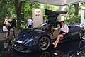 Pagani Huayra Pearl auto sportiva al Parco Valentino, Salone dellAuto Torino 2016