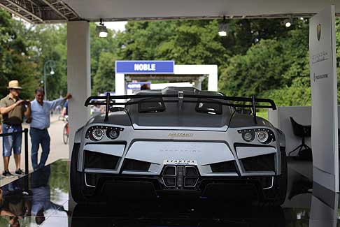 Parco Valentino Supercar Evantra Evantra Mille Cavalli - Evantra Millecavalli Hypercar al Parco del Valentino Salone dellAuto di Torino 2016