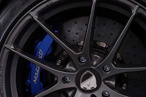 Parco Valentino Supercar Evantra Evantra Mille Cavalli - Evantra Millecavalli, nuovissimi freni carboceramici