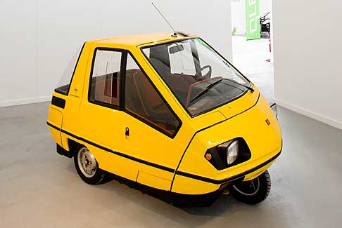 Auto Storice elettriche - Lem (Laboratorio Elettrico Mobile) dell´Ing Gianni Rogliatti nonche giornalista automotive