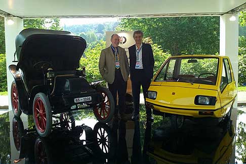 Auto Storice elettriche - Salone Museo Auto di Torino gionata della stampa a Parco Valentino