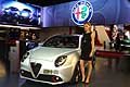 Alfa Romeo Mito Veloce e Girl al Salone di Parigi 2016