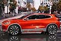 BMW X2 Concept fiancata laterale al Parigi Motor Show 2016