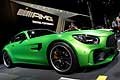 Mercedes AMG GT C sport car in Paris Motor Show 2016