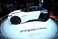 Peugeot Fractal concept car al Salone Internazionale dell´Automobile di Parigi 2016
