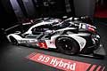 Porsche 919 hybrid corre alla 24h di Le Mans al Parigi Motor Show 2016