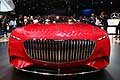 Vision Mercedes Maybach 6 calandra al Salone di Parigi 2016