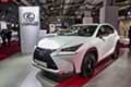 Lexus NX 300h Sport nello stand del Salone di Parigi 2016