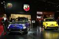 Panoramica auto Abarth 500 al Salone di Parigi 2016