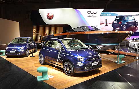 Fiat 500 Riva Tender to Paris