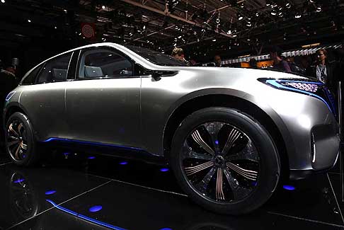 Suv Parigi Motor Show 2016 - Mercedes-Benz Generation EQ nuovo suv presentato a Parigi 2016