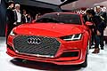 Audi Sportback Concept anteriore al Motor Show di Parigi 2014