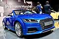 Audi TTS blue al Motor Show di Parigi 2014
